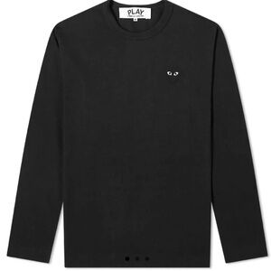 CDG Play Long sleeve black size S